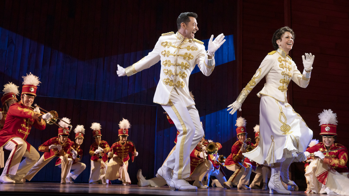 Show Photos - The Music Man - Hugh Jackman - Sutton Foster - 2/22 - Photo: Julieta Cervantes