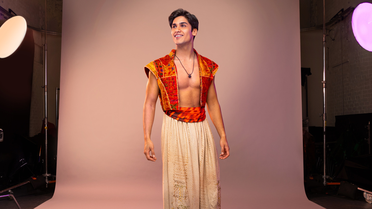 PRESS - Adi Roy as Aladdin in Disney's Aladdin on Broadway - photo by Matthew Murphy - 4/24